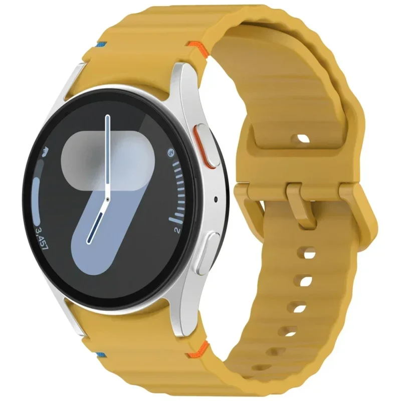 Original Band for Samsung Galaxy watch 7/FE/5 Pro/6/4 classic 44mm 40mm Silicone sport belt bracelet correa Galaxy watch 6 Strap - Imagem 20
