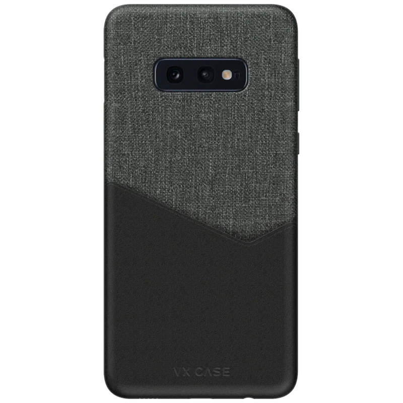 Capa Galaxy S10E Couro Cinza - Tailor Wallet