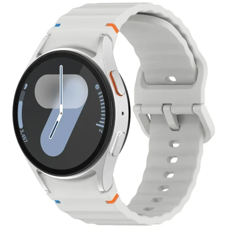 Original Band for Samsung Galaxy watch 7/FE/5 Pro/6/4 classic 44mm 40mm Silicone sport belt bracelet correa Galaxy watch 6 Strap - Imagem 9