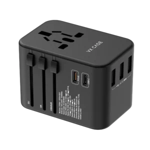 Adaptador Universal de tomadas 3 USB e 2 Type-C