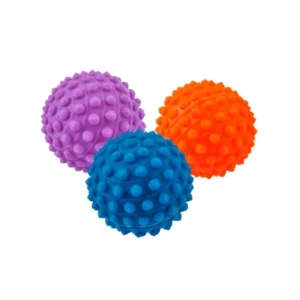 Kit 3 Bolas de Massagem com Cravos Bountys® – Alívio de Tensões, Relaxamento e Estímulo da Circulação para 40+