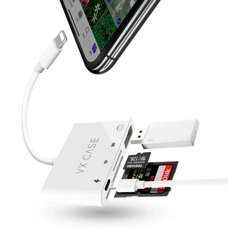 Adaptador Lightning 4 em 1 VX Case - Imagem 3