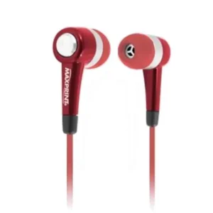 Fone de Ouvido Maxprint Earphone Max Sound Vermelho