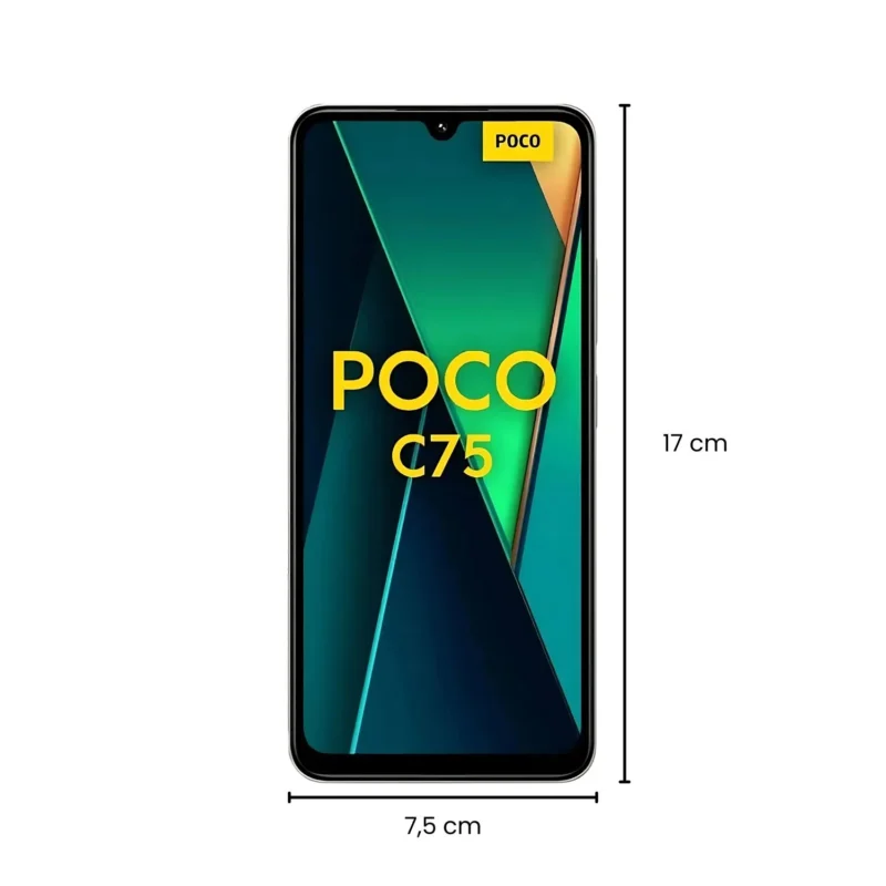 Smartphone Xiaomi Poco C75, 256GB, 8GB RAM, Câmera 50MP, Tela 6.88", Dual Sim, 4G, Dourado - Imagem 5
