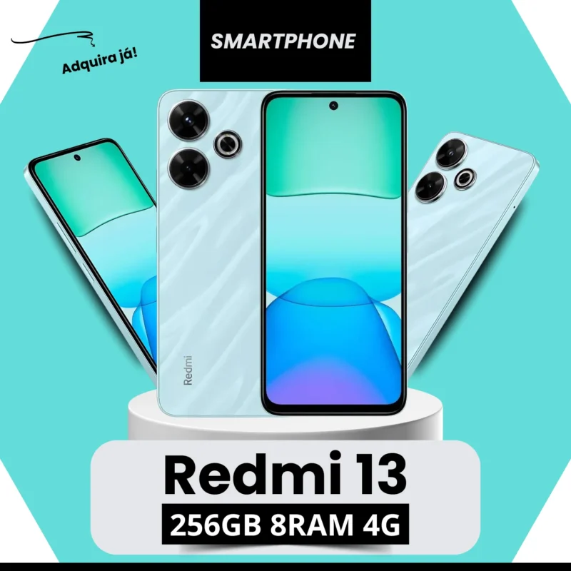 Redmi 13 256GB 8RAM 4G Tela IPS LCD 6.79” FHD+ 90Hz Bluetooth 5.3 Dual SIM - Imagem 7