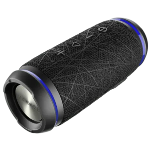 Caixa de Som Bluetooth Hurricane Preta - VX Case