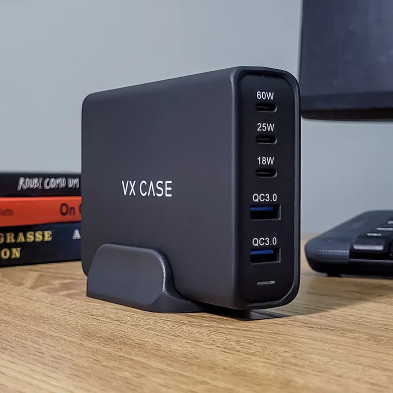 Adaptador de Carga Powerful com 2 portas USB 3 Type-C 139W VX Case - Imagem 2