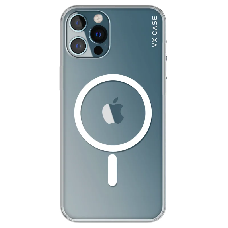 Capa Magsafe para iPhone 12 Pro Max Transparente - Silicone
