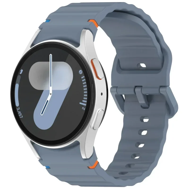 Original Band for Samsung Galaxy watch 7/FE/5 Pro/6/4 classic 44mm 40mm Silicone sport belt bracelet correa Galaxy watch 6 Strap - Imagem 14