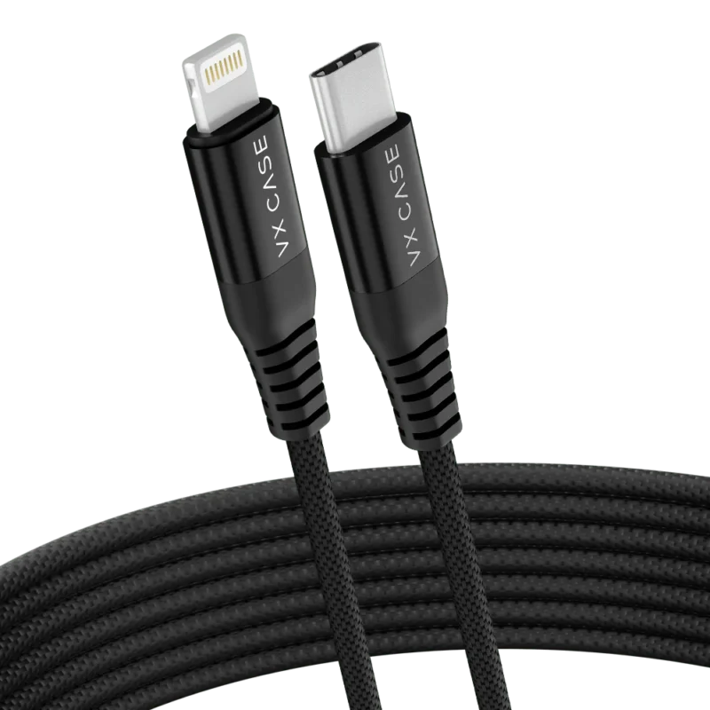 Cabo para iPhone/iPad USB Type-C Lightning Turbo Dragon 3 Metros
