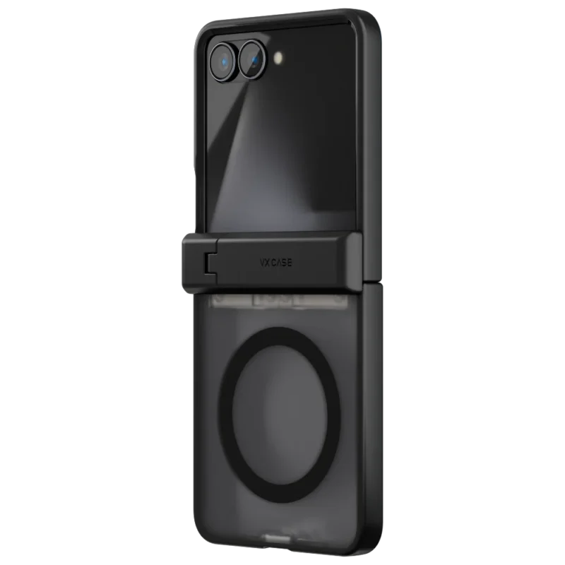 Capa MagSafe Galaxy Z Flip 7 com Suporte Preta - Imagem 2