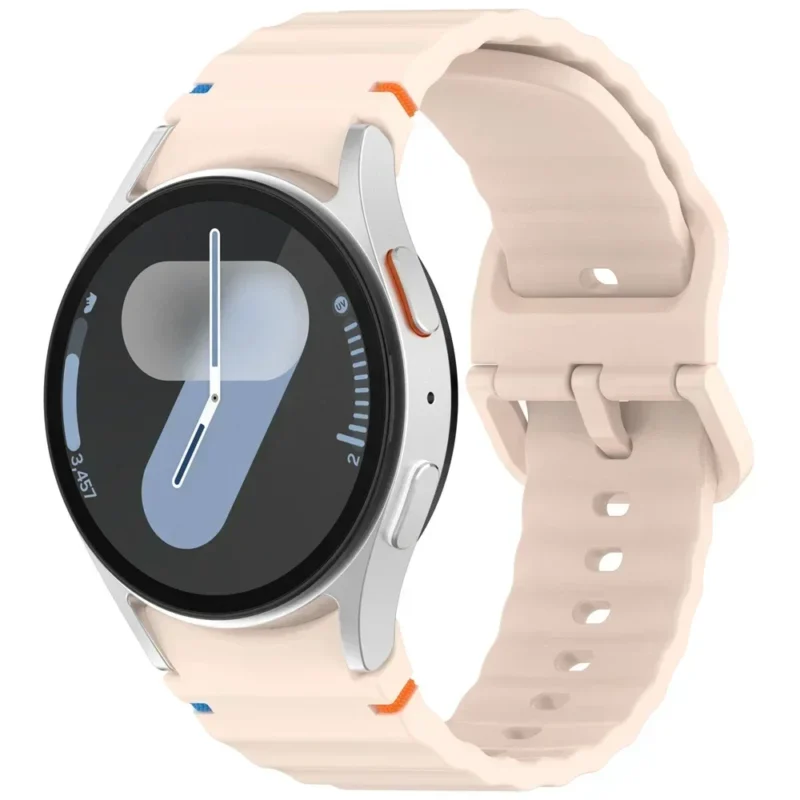 Original Band for Samsung Galaxy watch 7/FE/5 Pro/6/4 classic 44mm 40mm Silicone sport belt bracelet correa Galaxy watch 6 Strap - Imagem 18