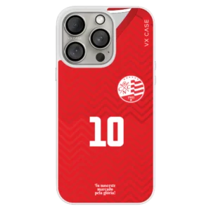 Capa iPhone 15 Pro Max Branca - Náutico Chevron