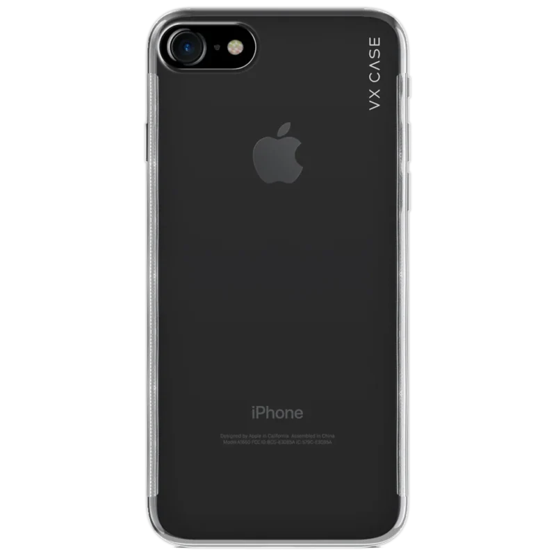 Capa iPhone 7/8 Silicone Preta