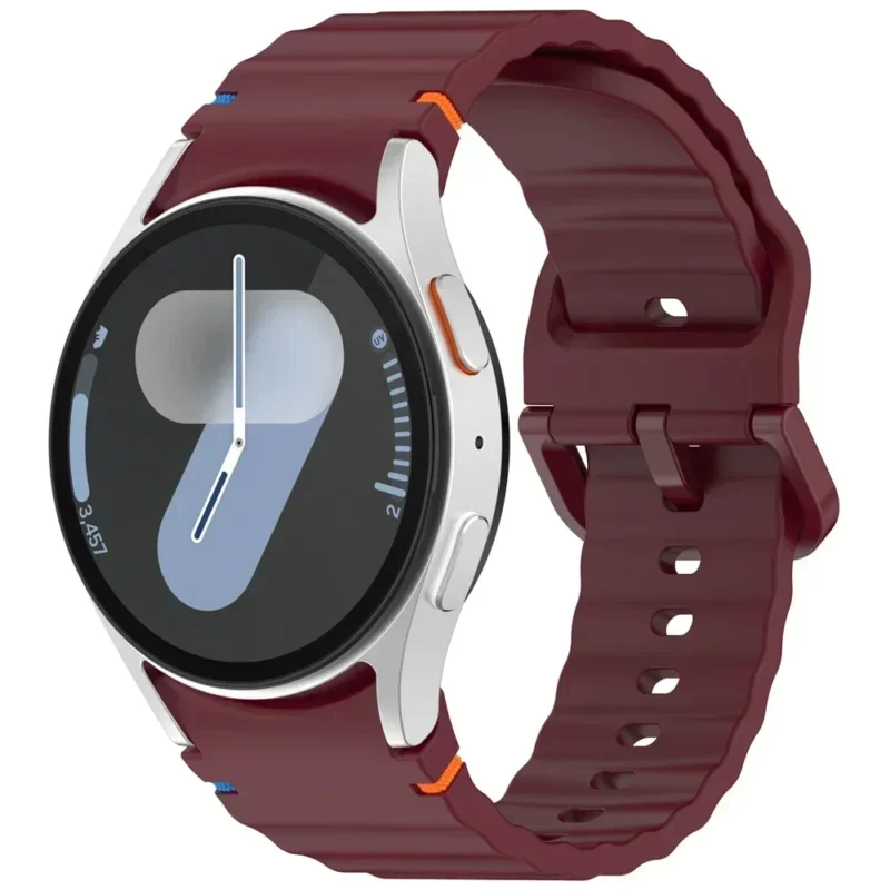 Original Band for Samsung Galaxy watch 7/FE/5 Pro/6/4 classic 44mm 40mm Silicone sport belt bracelet correa Galaxy watch 6 Strap - Imagem 21