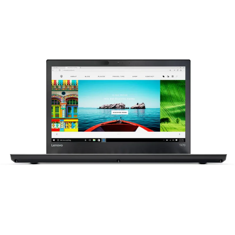 Notebook Usado Lenovo ThinkPad T470 Intel Core i5 8GB RAM SSD 128GB Tela 14" Windows 11 - Preto - Imagem 2