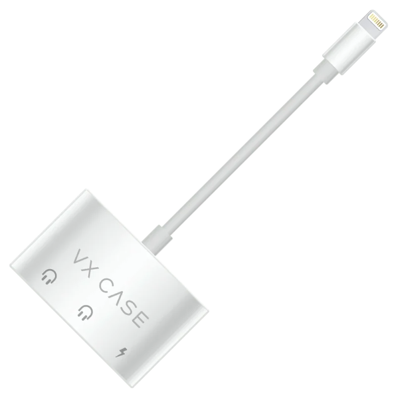 Adaptador Lightning P2 e Duplo Lightning VX Case - Imagem 2
