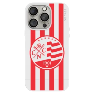 Capa iPhone 15 Pro Max Branca - Náutico Listras