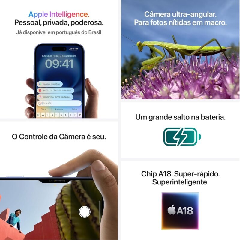 Apple iPhone 16 Plus  – Preto - Imagem 7