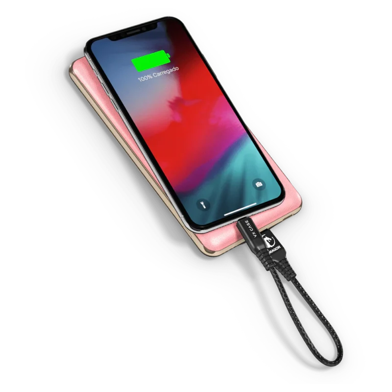 Cabo para iPhone/iPad USB Lightning Dragon Mini 20 cm VX Case - Imagem 2