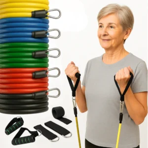 Kit 11 Peças Elásticos Bountys® Sua Academia em Casa + (BRINDES GRÁTIS)
