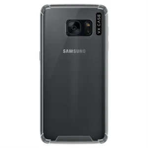 Capa para Galaxy S7 de Silicone Rígida Transparente
