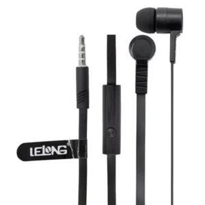 Fone De Ouvido Com Microfone Lelong LE-0201 Preto