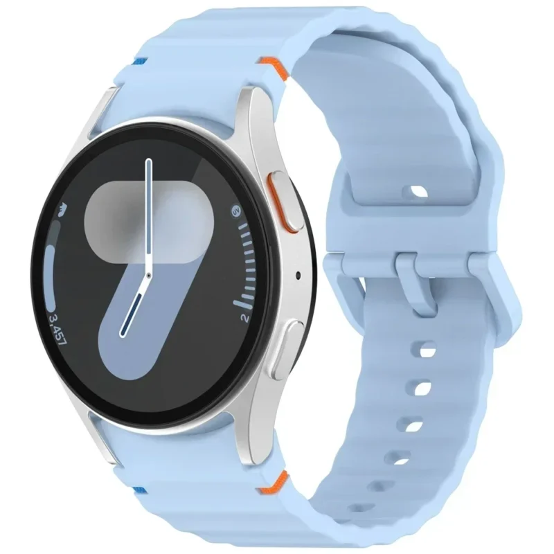 Original Band for Samsung Galaxy watch 7/FE/5 Pro/6/4 classic 44mm 40mm Silicone sport belt bracelet correa Galaxy watch 6 Strap - Imagem 10