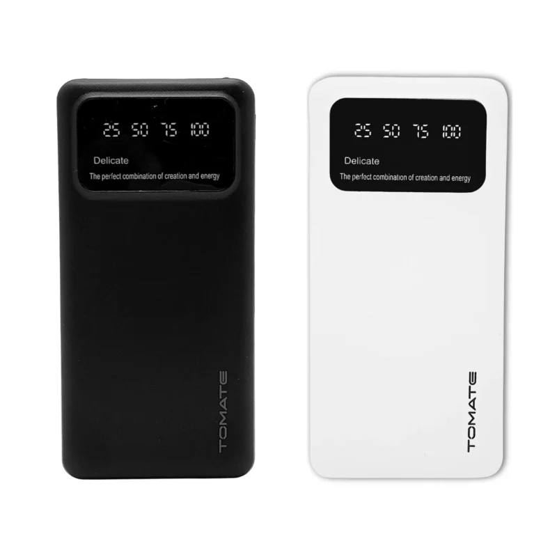Carregador Portátil Power Bank Tomate 10000 mAh com Display Digital