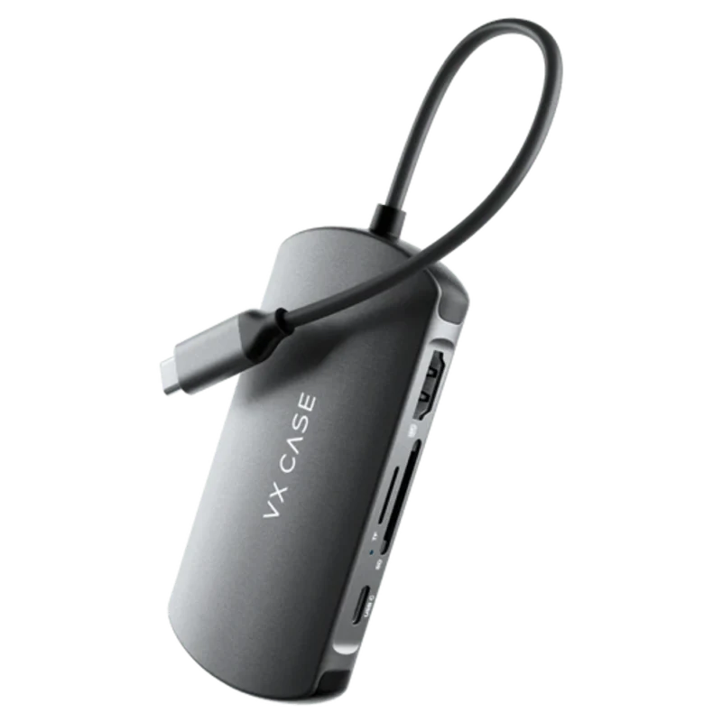 Hub Usb 3.0 e Usb C com 8 portas