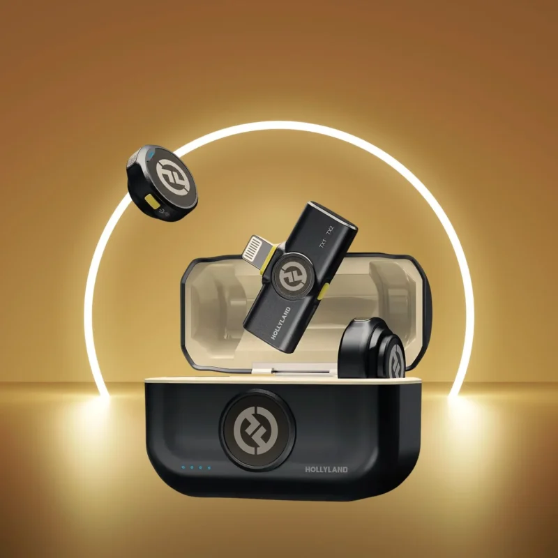 Microfone Hollyland Lark M2 Lapela Sem Fio Lightning C/ Case - Imagem 7