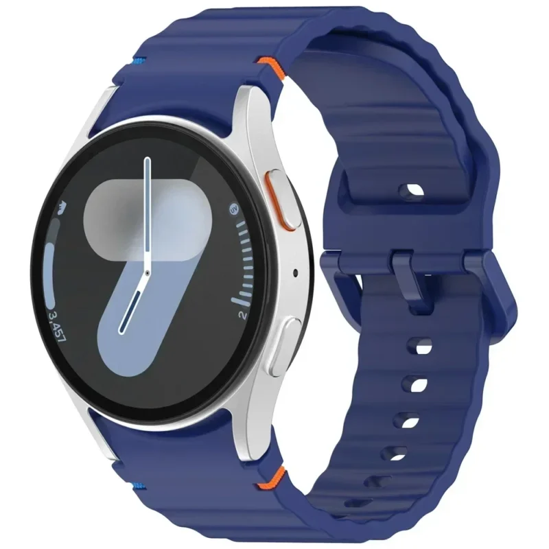 Original Band for Samsung Galaxy watch 7/FE/5 Pro/6/4 classic 44mm 40mm Silicone sport belt bracelet correa Galaxy watch 6 Strap - Imagem 7