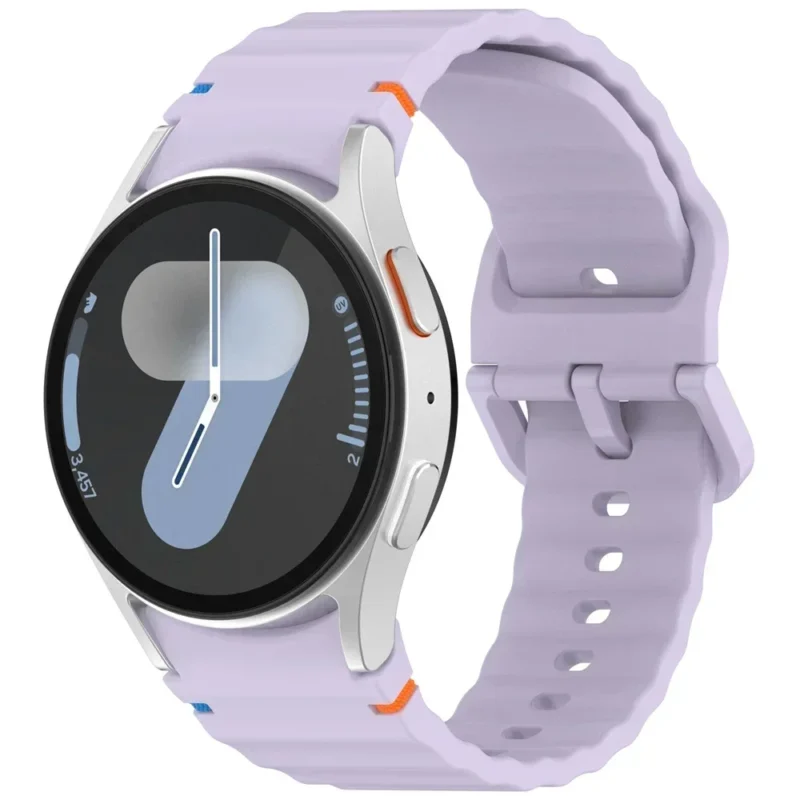 Original Band for Samsung Galaxy watch 7/FE/5 Pro/6/4 classic 44mm 40mm Silicone sport belt bracelet correa Galaxy watch 6 Strap - Imagem 12