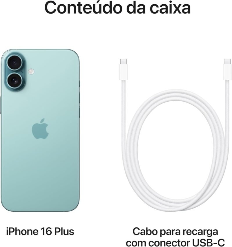 Apple iPhone 16 Plus  – Preto - Imagem 17