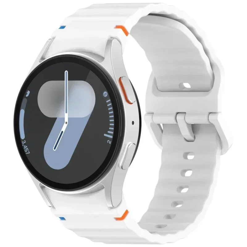 Original Band for Samsung Galaxy watch 7/FE/5 Pro/6/4 classic 44mm 40mm Silicone sport belt bracelet correa Galaxy watch 6 Strap - Imagem 17