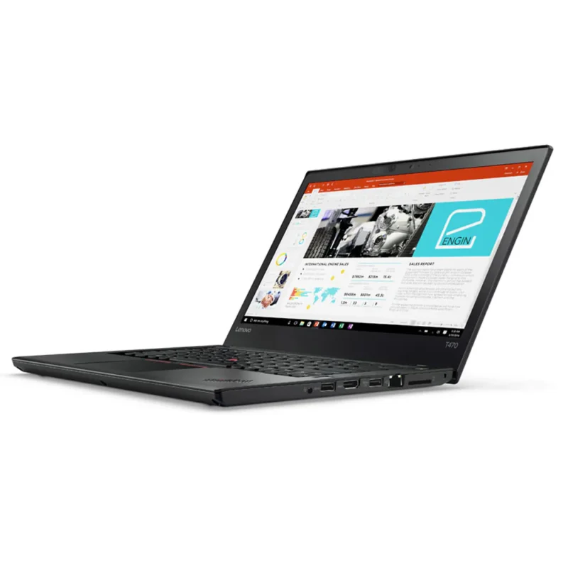 Notebook Usado Lenovo ThinkPad T470 Intel Core i5 8GB RAM SSD 128GB Tela 14" Windows 11 - Preto - Imagem 4