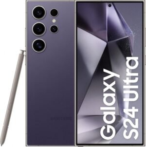 Smartphone Samsung Galaxy S24 Ultra, Galaxy AI, Selfie de 12MP, Tela de 6.8" 1-120Hz, 256GB, 12GB RAM - Titânio Cinza