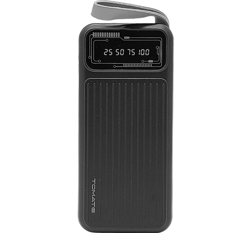 Carregador Portátil Power Bank 10000mAh com Display Digital Compacto - Imagem 4