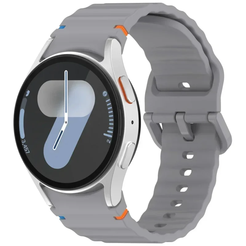 Original Band for Samsung Galaxy watch 7/FE/5 Pro/6/4 classic 44mm 40mm Silicone sport belt bracelet correa Galaxy watch 6 Strap - Imagem 11