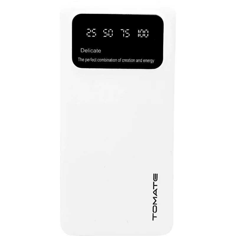 Carregador Portátil Power Bank Tomate 10000 mAh com Display Digital - Imagem 2