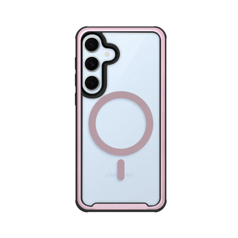 Capa Magsafe para Galaxy S24 FE Rosé - Shield Cover II