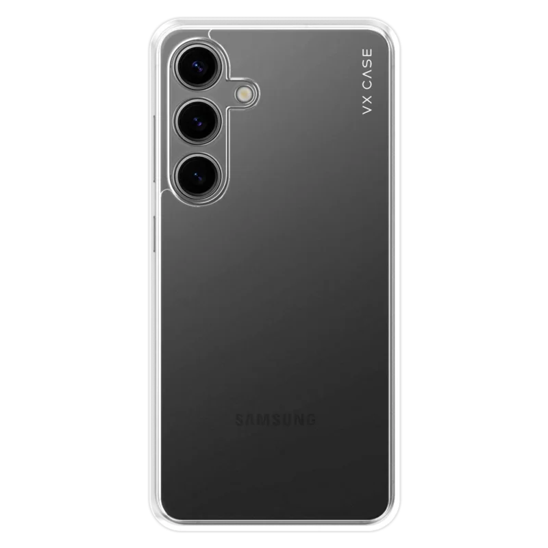 Capa Para Galaxy S24 FE Transparente - Silicone Rígida
