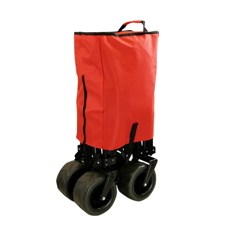 Carrinho NTK Dobrável 80kg Aço Bolsos Laterais - Imagem 6