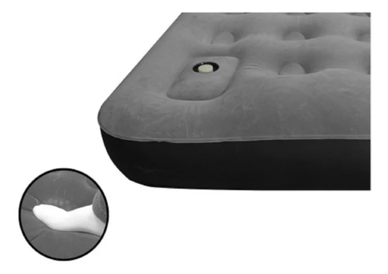 Colchão Inflavel Solteiro Fit Nautika Com Inflador Embutido - Imagem 12