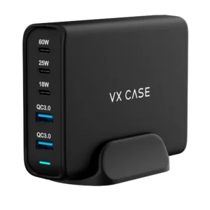 Adaptador de Carga Powerful com 2 portas USB 3 Type-C 139W VX Case