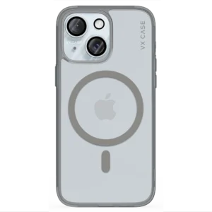 Capa Magsfe para iPhone 14 Plus Cinza - Unique