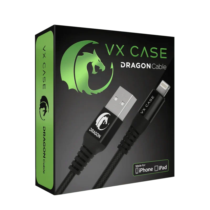 Cabo Lightning para iPhone/iPad MFI Dragon 1,20m - Imagem 4