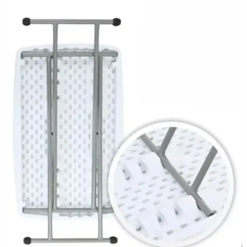 Mesa Robust Camping Dobrável Altura Regulável Branco NTK - Imagem 2