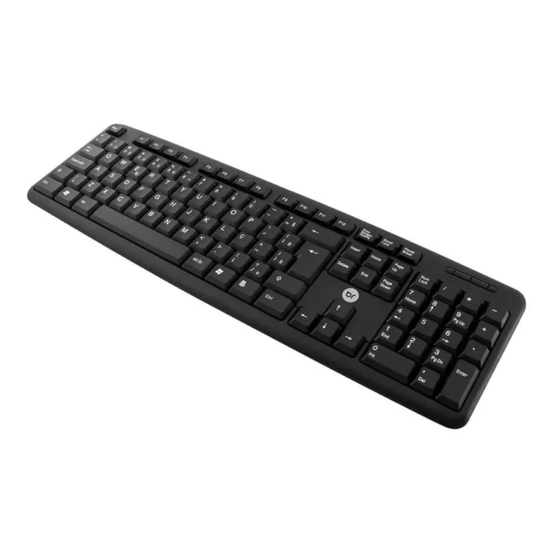Teclado USB Bright 0014 Basic Preto Padrão ABNT2 - Imagem 3