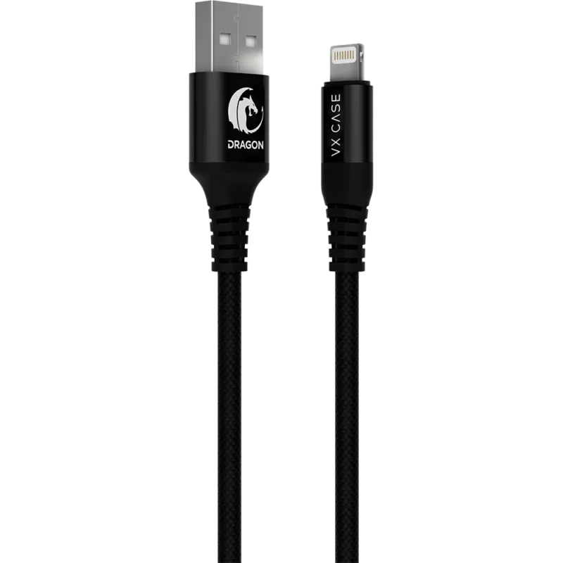 Cabo Lightning para iPhone/iPad MFI Dragon 1,20m